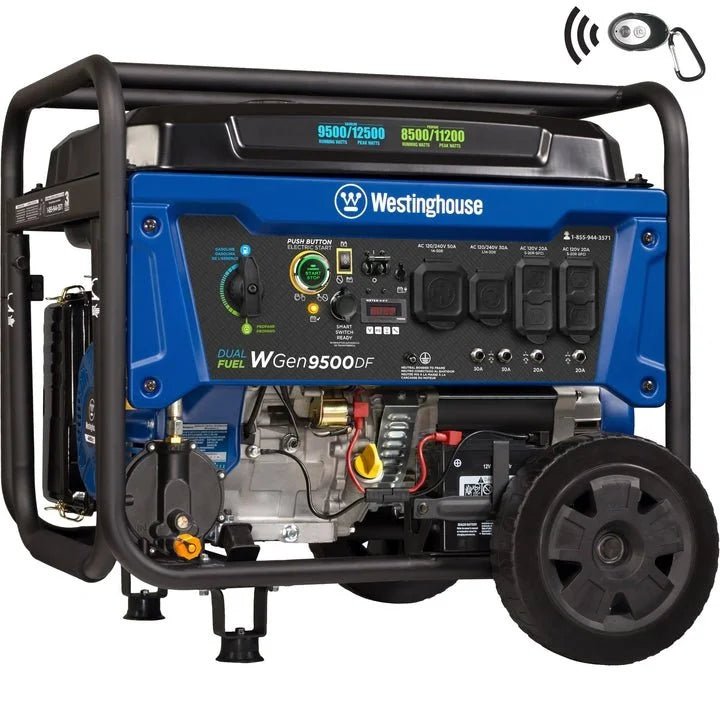 12,500-Watt Dual Fuel Portable Generator