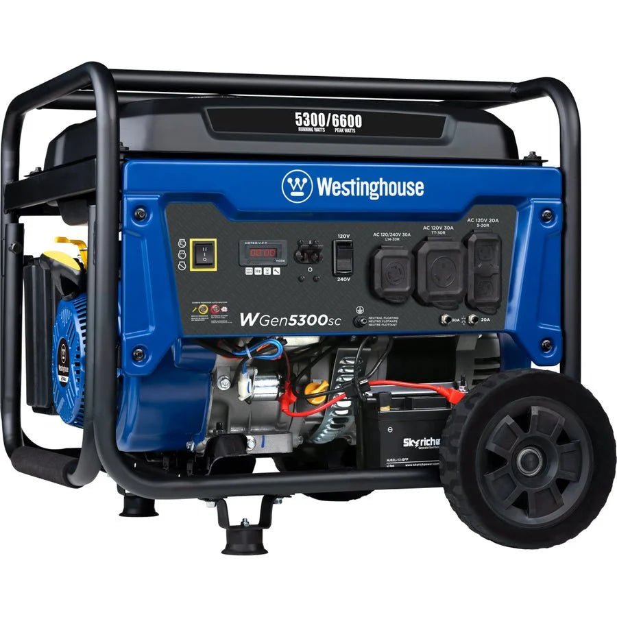Generator with CO Sensors