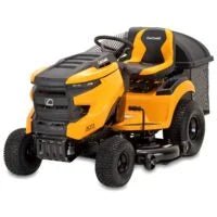 Double Bagger for Riding Lawn Mowers