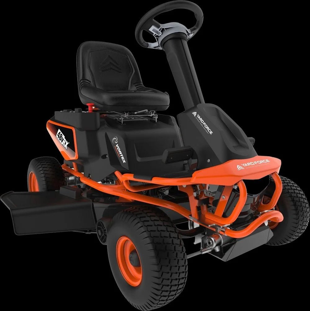 38″ 48V Battery-Powered Riding Lawn Mower