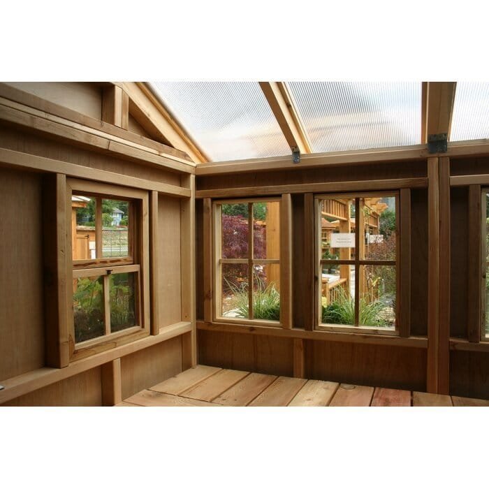 12′ x 12′ Cedar Outdoor Garden Shed – Storage Building