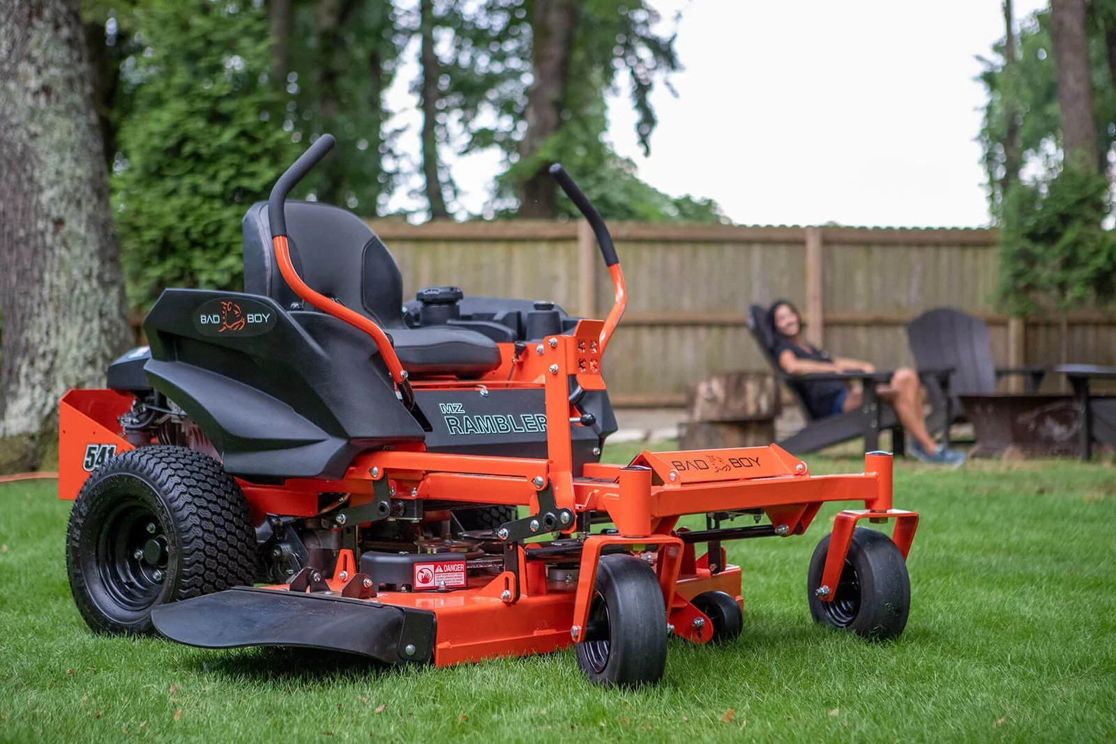 2022 Bad Boy MZ Rambler 42-Inch Zero-Turn Lawn Mower with Kohler Engine BMZ4219KO - Image 10