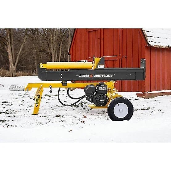 28-Ton Gas-Powered Horizontal/Vertical Log Splitter, 6.5 HP Engine - Image 2