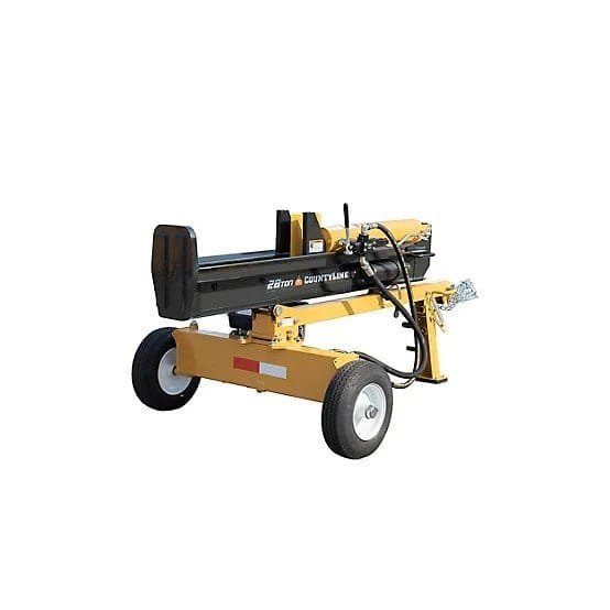 28-Ton Gas-Powered Horizontal/Vertical Log Splitter, 6.5 HP Engine