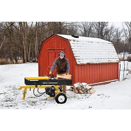 28-Ton Gas-Powered Horizontal/Vertical Log Splitter, 6.5 HP Engine - Image 3