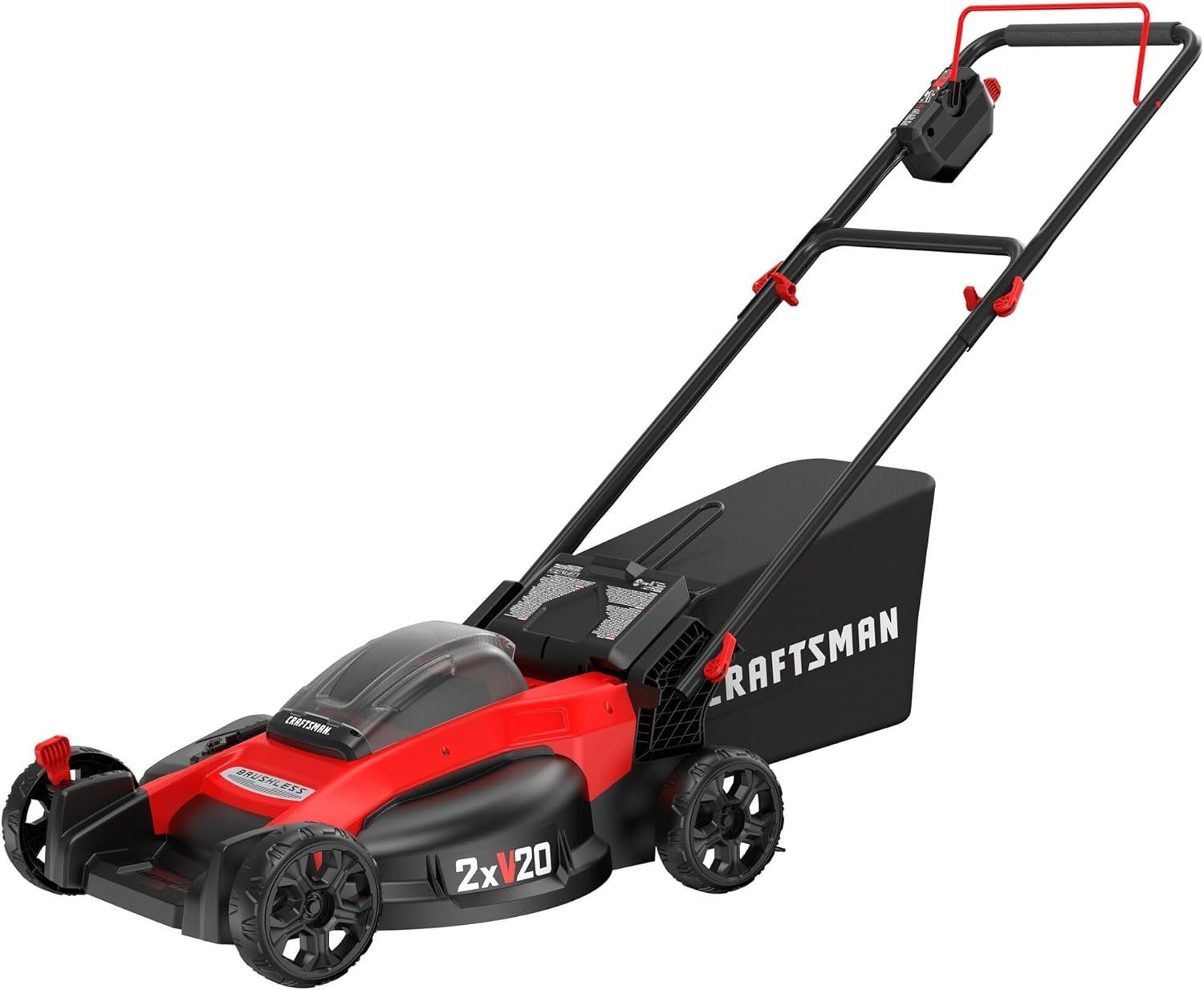 20-Inch Cordless Push Lawn Mower
