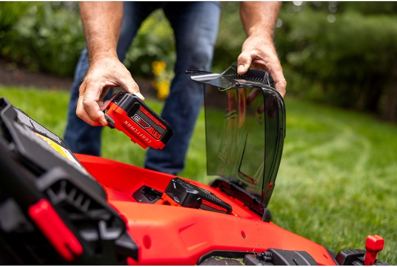 20-Inch Cordless Push Lawn Mower - Image 6