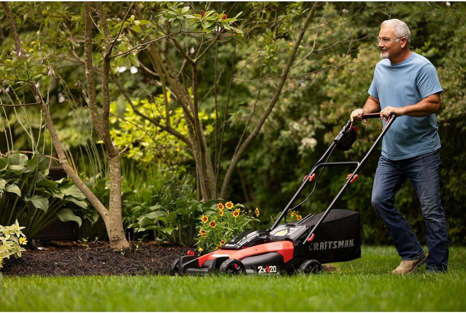 20-Inch Cordless Push Lawn Mower - Image 7