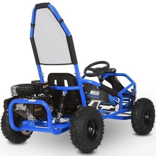 Kids Gas Go-Kart with Adjustable Throttle Limiter - Image 3