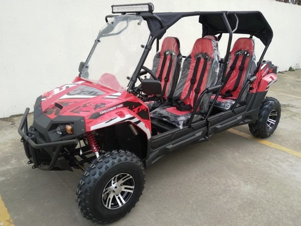 168cc Four-Seat UTV with Electronic Fuel Injection