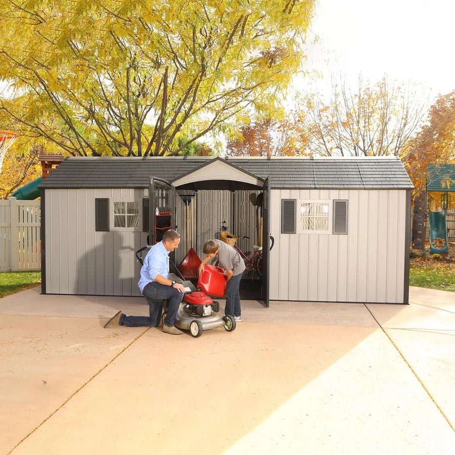 20-Foot x 8-Foot Outdoor Storage Shed | Heavy-Duty Weather-Resistant Garden & Backyard Storage Building - Image 13