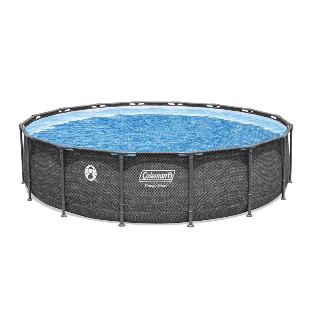 16 ft. x 42 in. Round Metal Frame Above Ground Pool Set