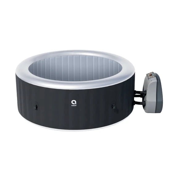 2-3 Person Inflatable Hot Tub Spa + Cover, Rapid Heating up to 104°F, 105 Water Jets, 181 gal Capacity