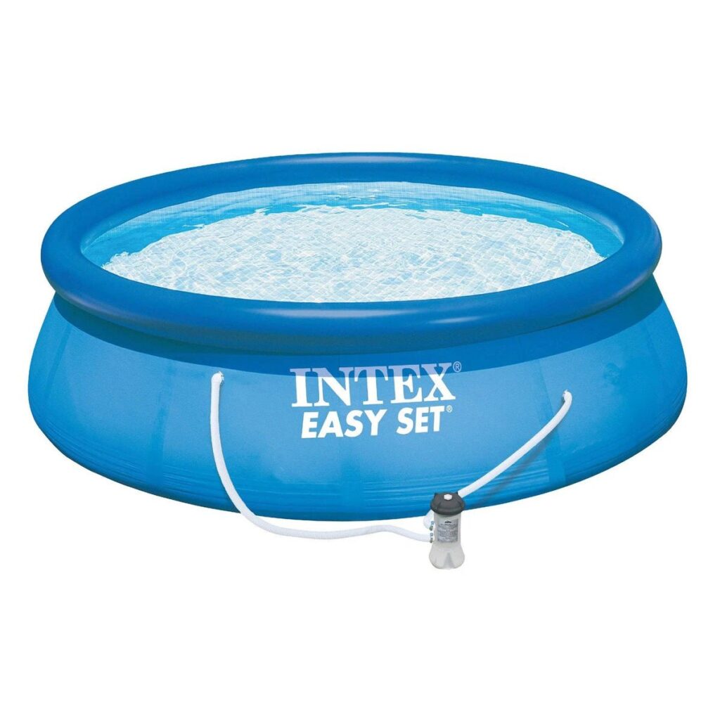 15ft x 48in Easy Swimming Pool Kit w/ 1000 GPH GFCI Filter Pump