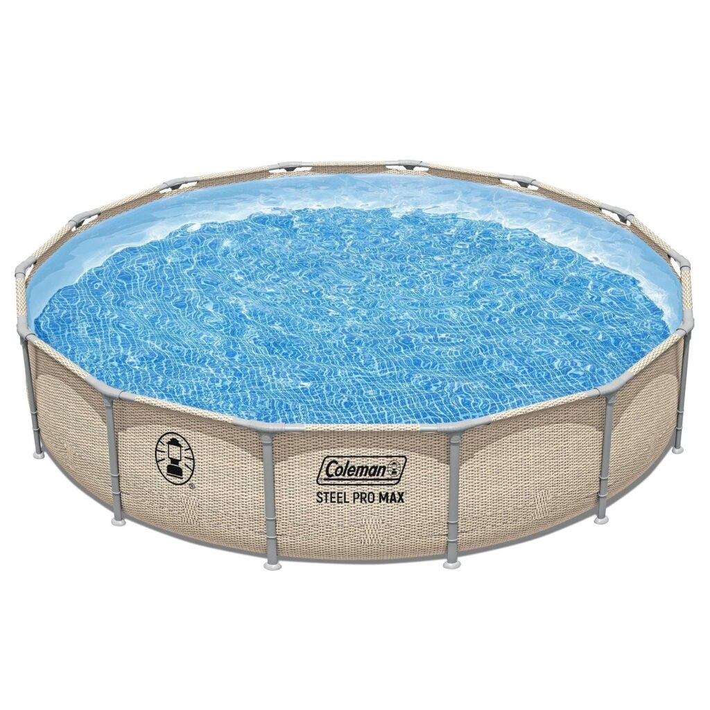 14′ x 33″ Round Metal Frame Above Ground Pool Set