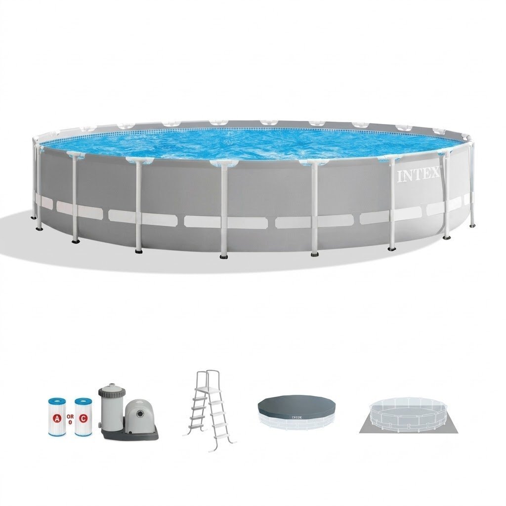 20′ x 52″ Above Ground Pool Set