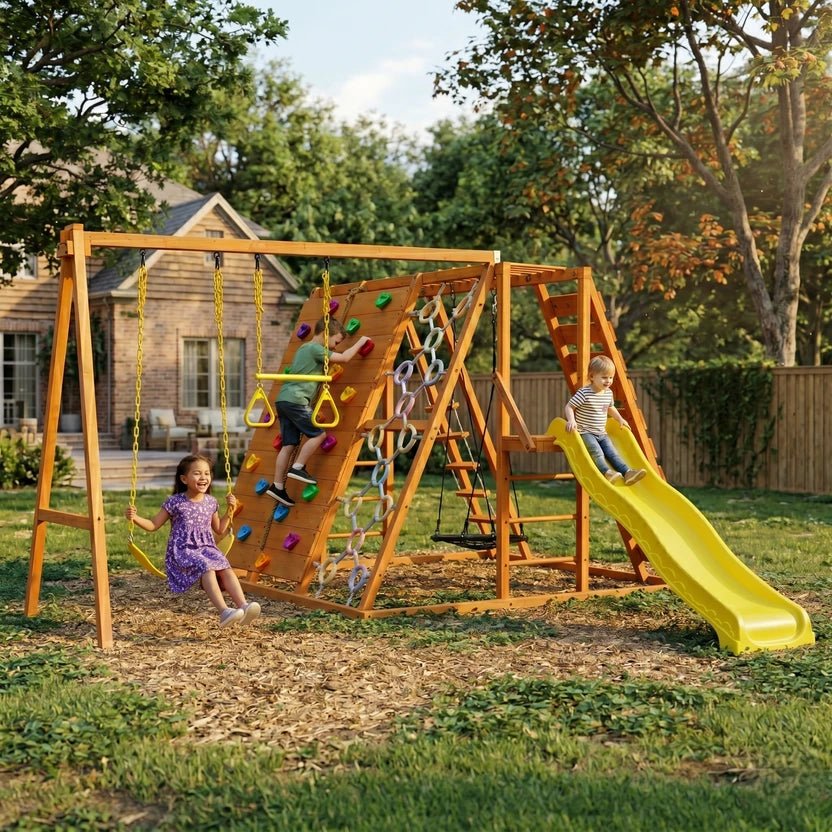 Sycamore Outdoor Sensory Swing Set & Jungle Gym