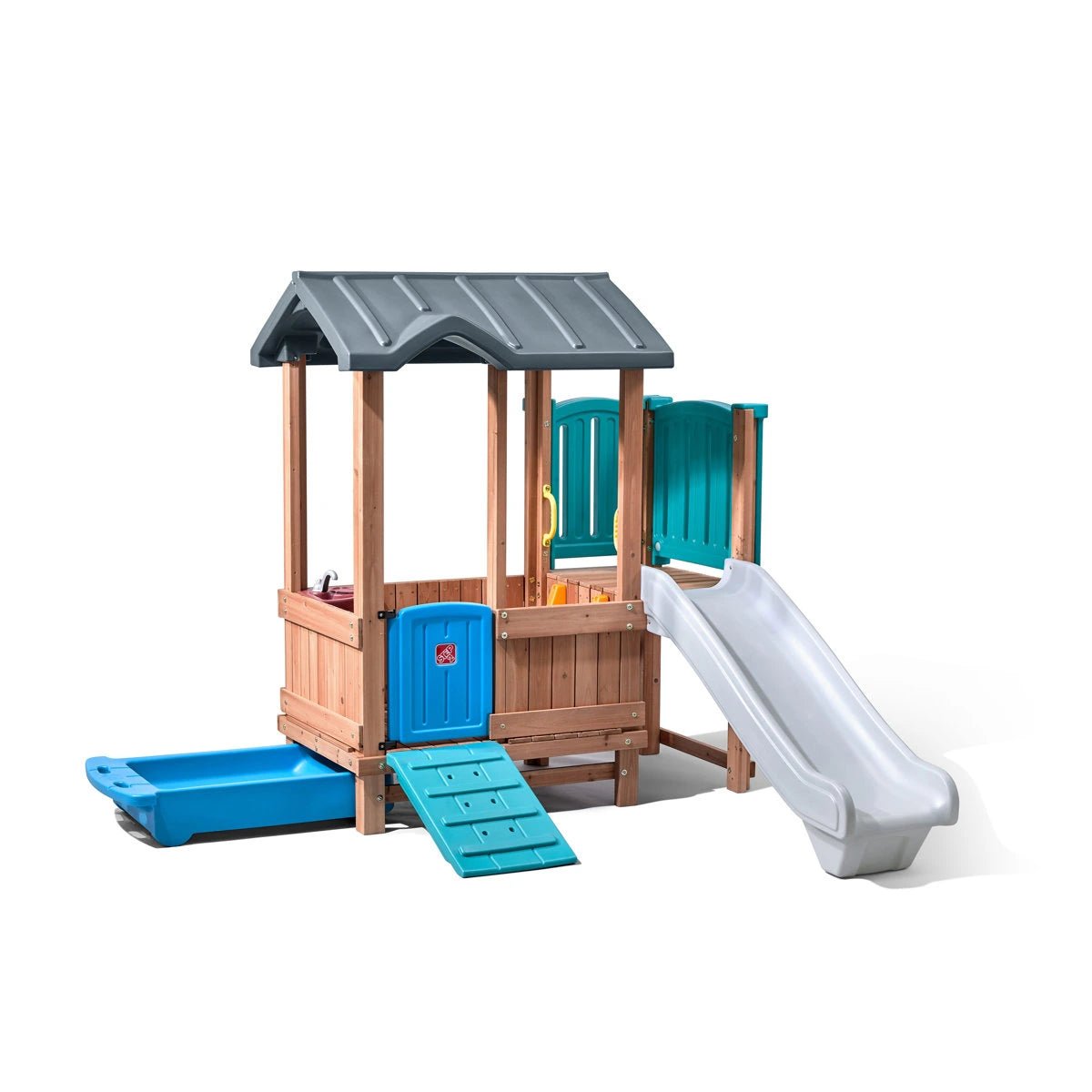 Woodland Adventure Kids Outdoor Playhouse for Toddlers - Image 2