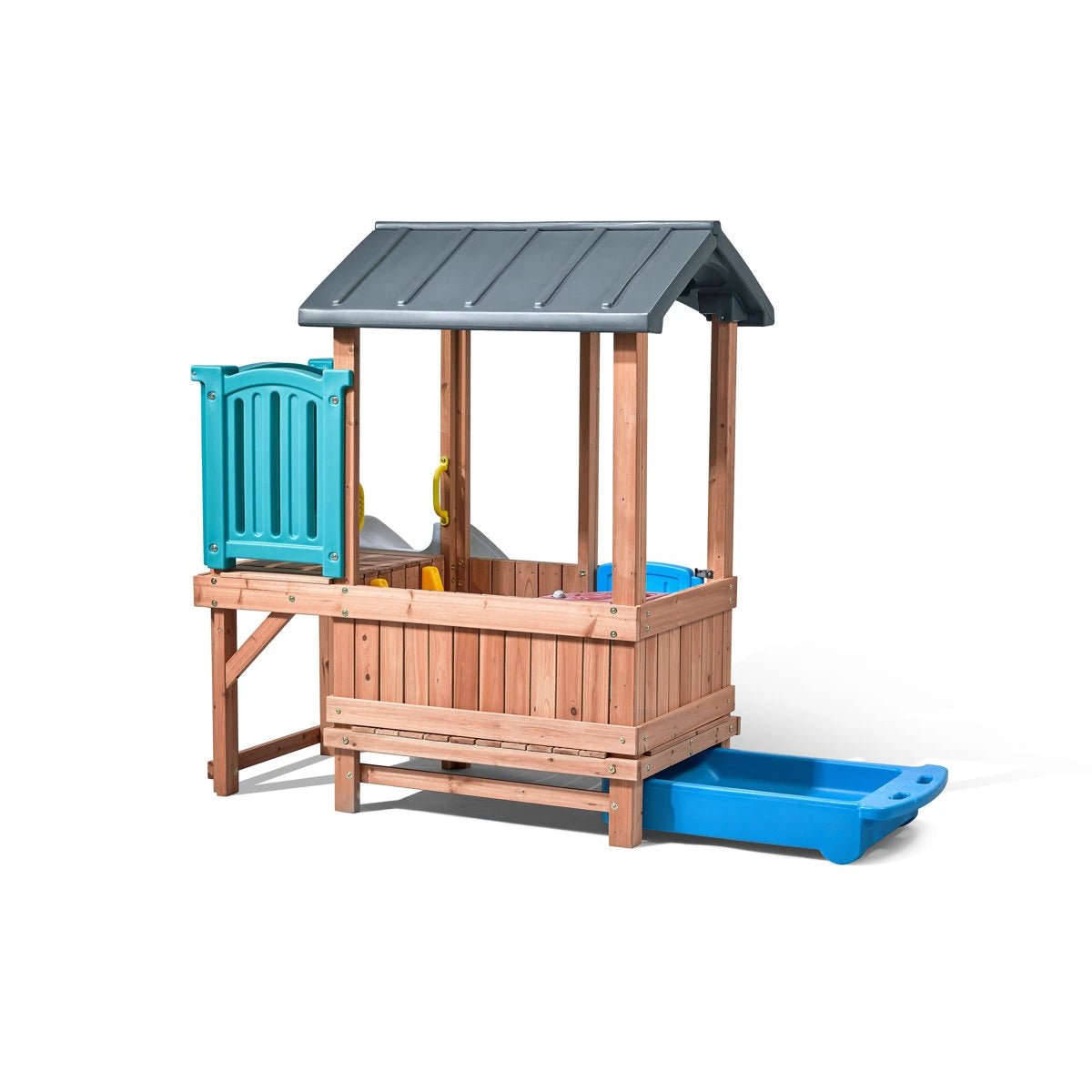Woodland Adventure Kids Outdoor Playhouse for Toddlers - Image 7
