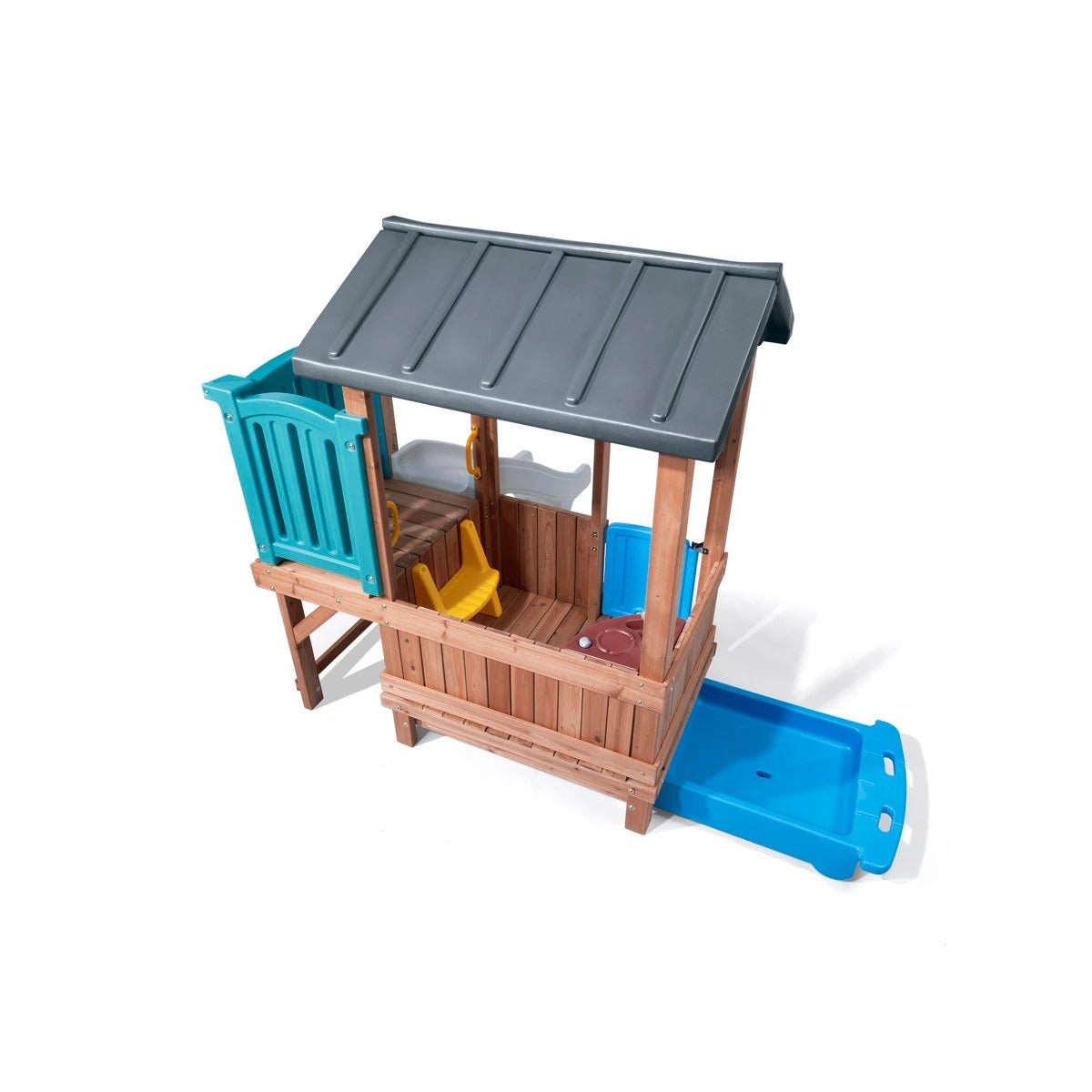 Woodland Adventure Kids Outdoor Playhouse for Toddlers - Image 8