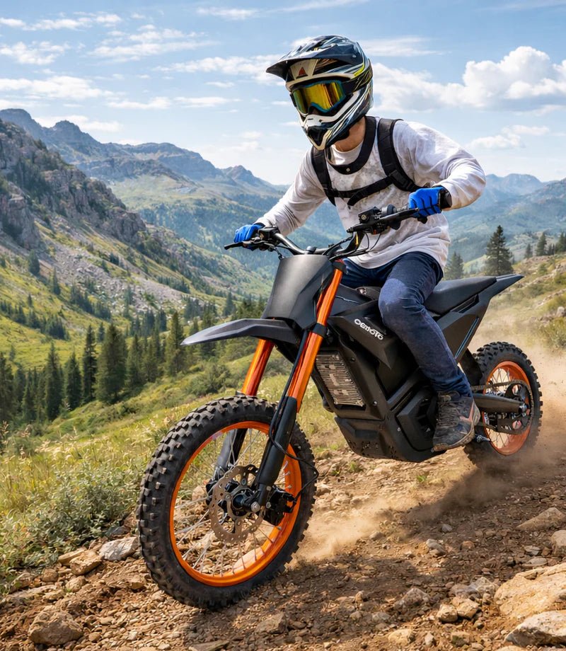D-Series 3000W–6000W 40 to 53 mph Top Speed Off-Road Electric Dirt Bike for Teens & Adults - Image 2