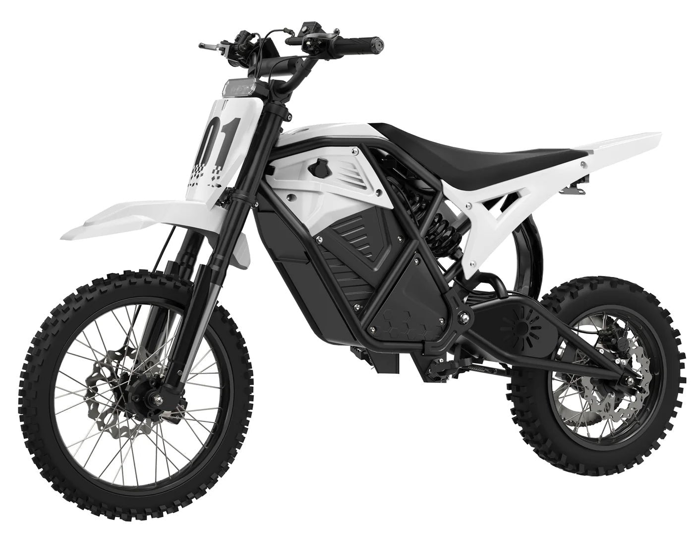 Nova Mini Electric Dirt Bike for Teens and Adults, 3500W Peak Mid-Drive Motor, 38 mph Top Speed, 48V 23Ah Battery with 60 Mile Range - Image 2