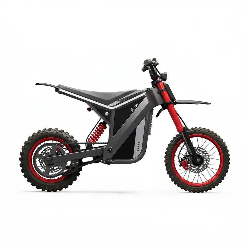 Electric Dirt Bike, 2400W Brushless Hub Motor, 45 Mph Top Speed, 48V 22.5Ah Battery with 50 Mile Range, 210Nm Torque, Front Hydraulic Suspension - Image 5