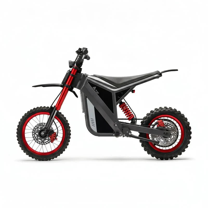 Electric Dirt Bike, 2400W Brushless Hub Motor, 45 Mph Top Speed, 48V 22.5Ah Battery with 50 Mile Range, 210Nm Torque, Front Hydraulic Suspension - Image 6