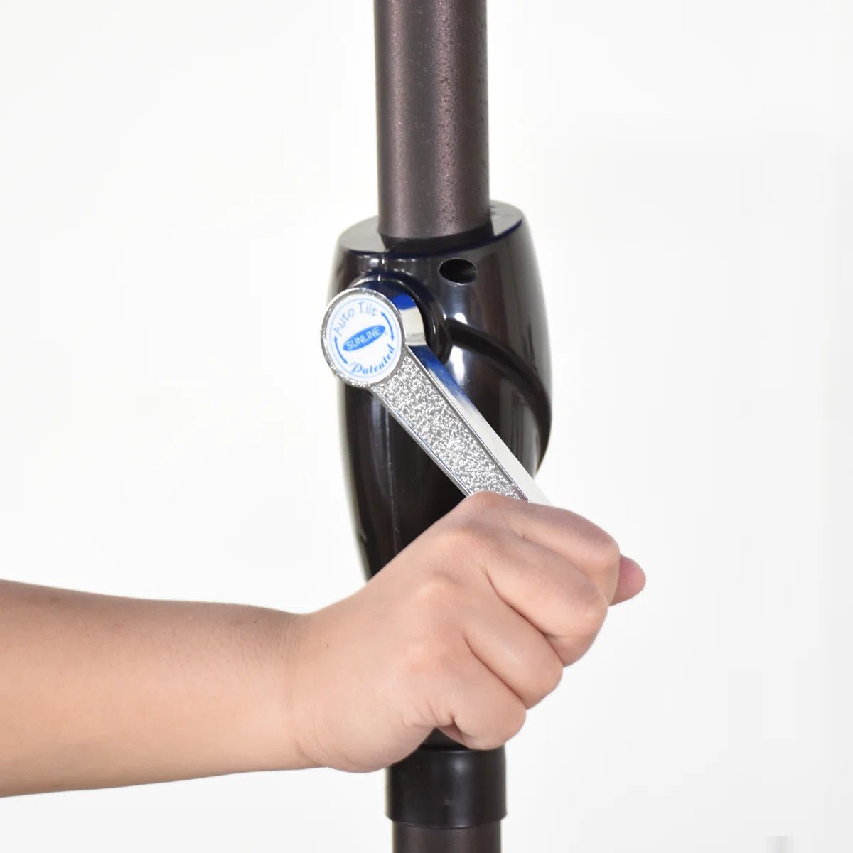 Market Patio Umbrella with Crank Lift and Tilt - Image 5