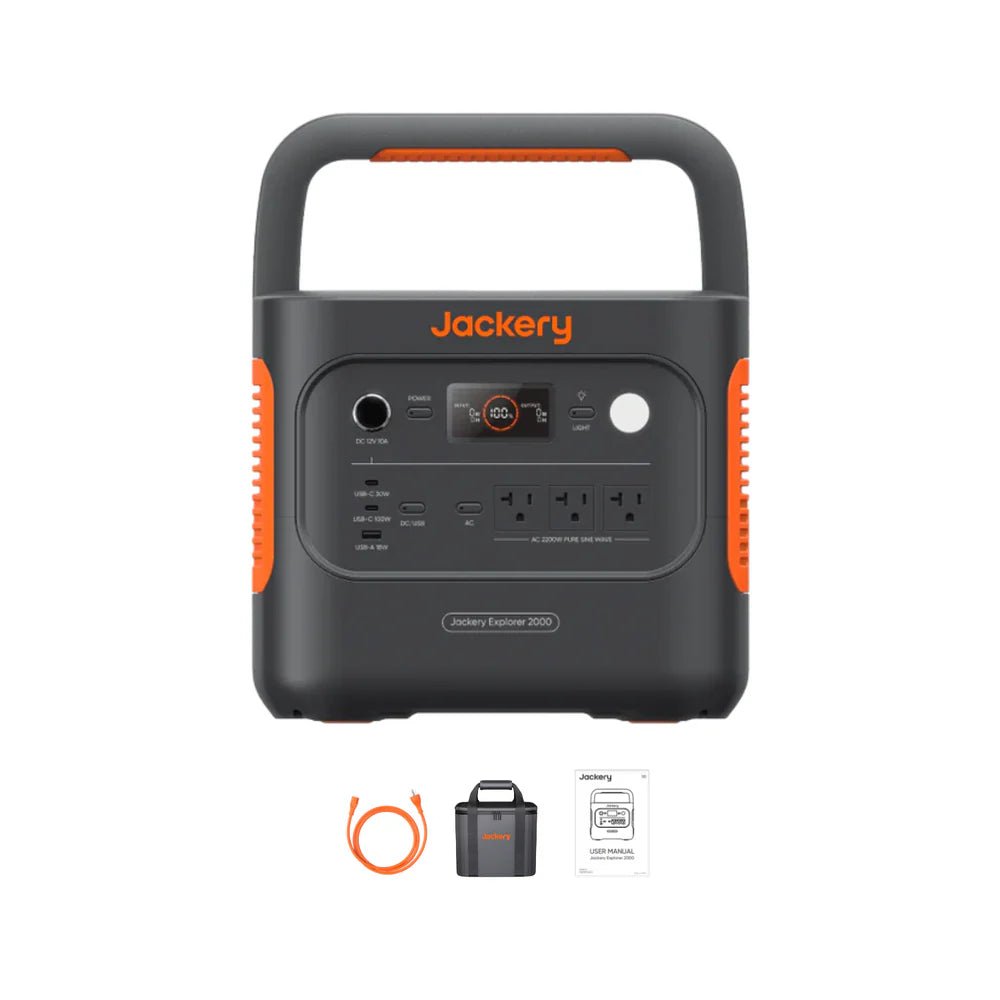 Explorer v2 Portable Power Station | 2042Wh | 2200W | 400W Solar Input