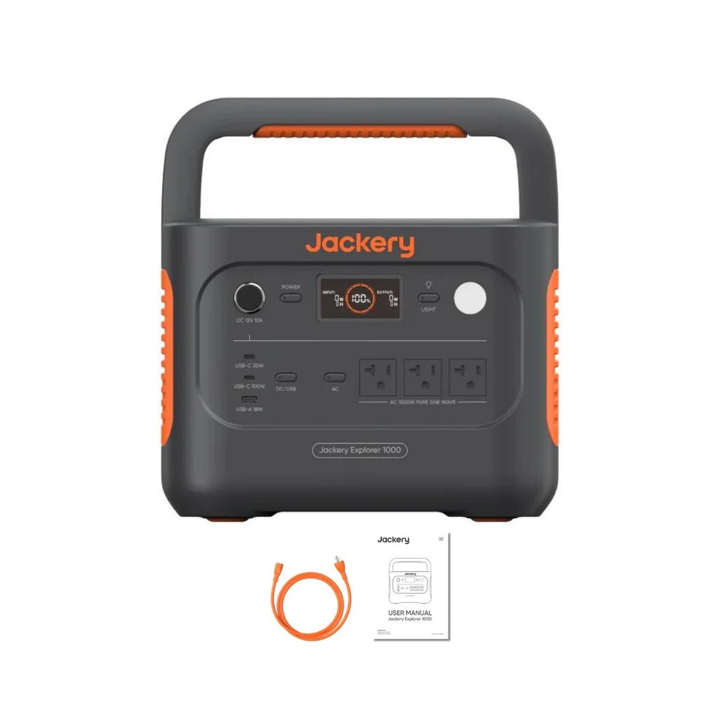 Explorer 1000 v2 Portable Power Station | 1070Wh | 1500W | 400W Solar Input
