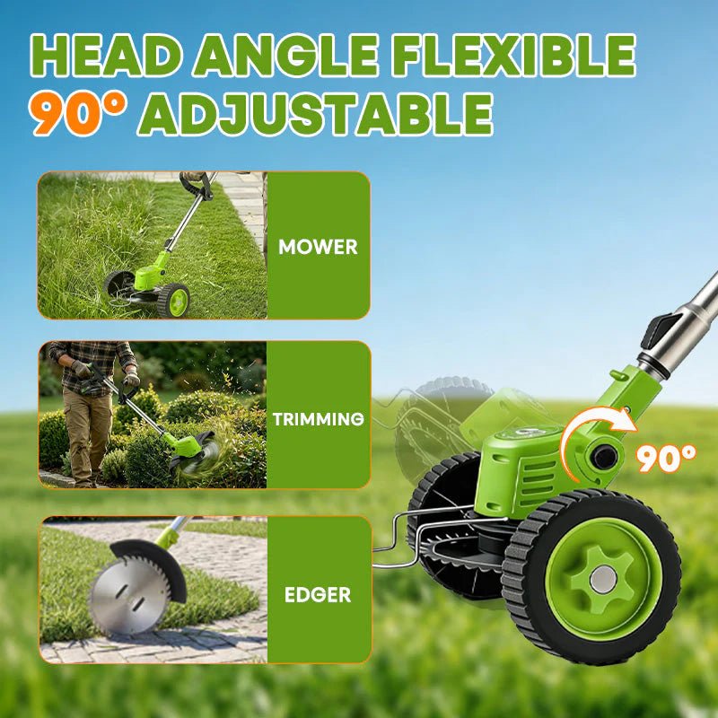 3 In 1 Cordless Grass Trimmer, Weed Eater and Edger - Image 6