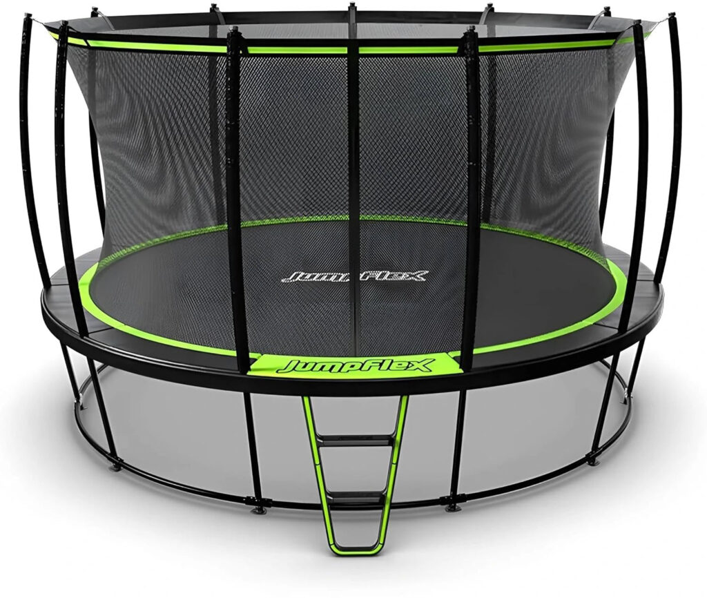 14′ Round Trampoline with 550 lb Capacity