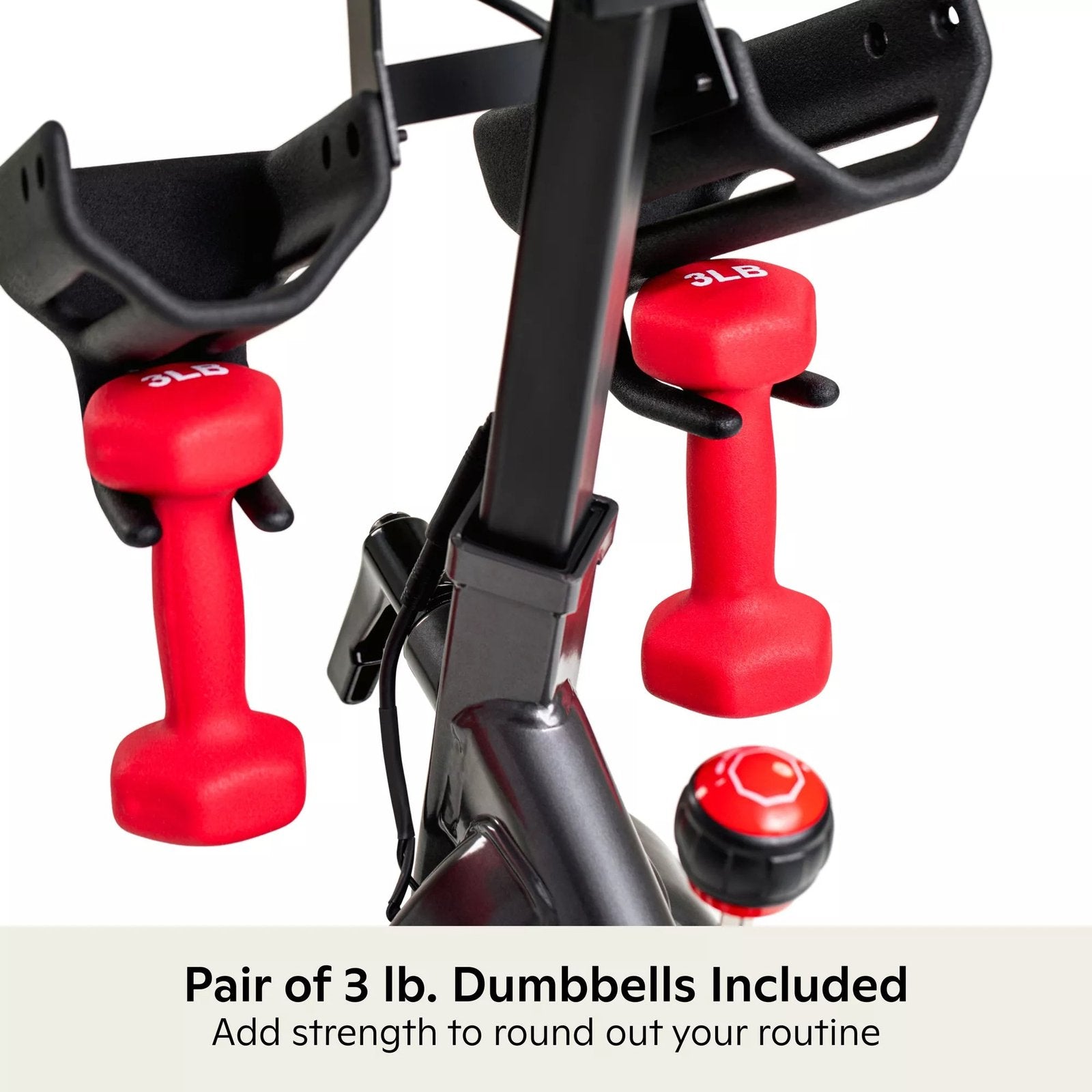Indoor Cycling Bike with 100 Resistance Levels, Bluetooth Heart Rate Armband and Dual-Sided SPD Pedals - Image 14