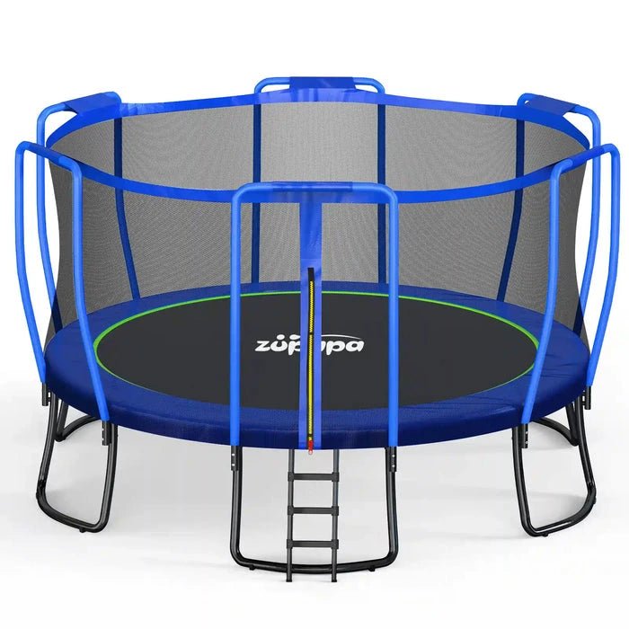 Backyard Trampoline with Enclosure, 10–16 ft