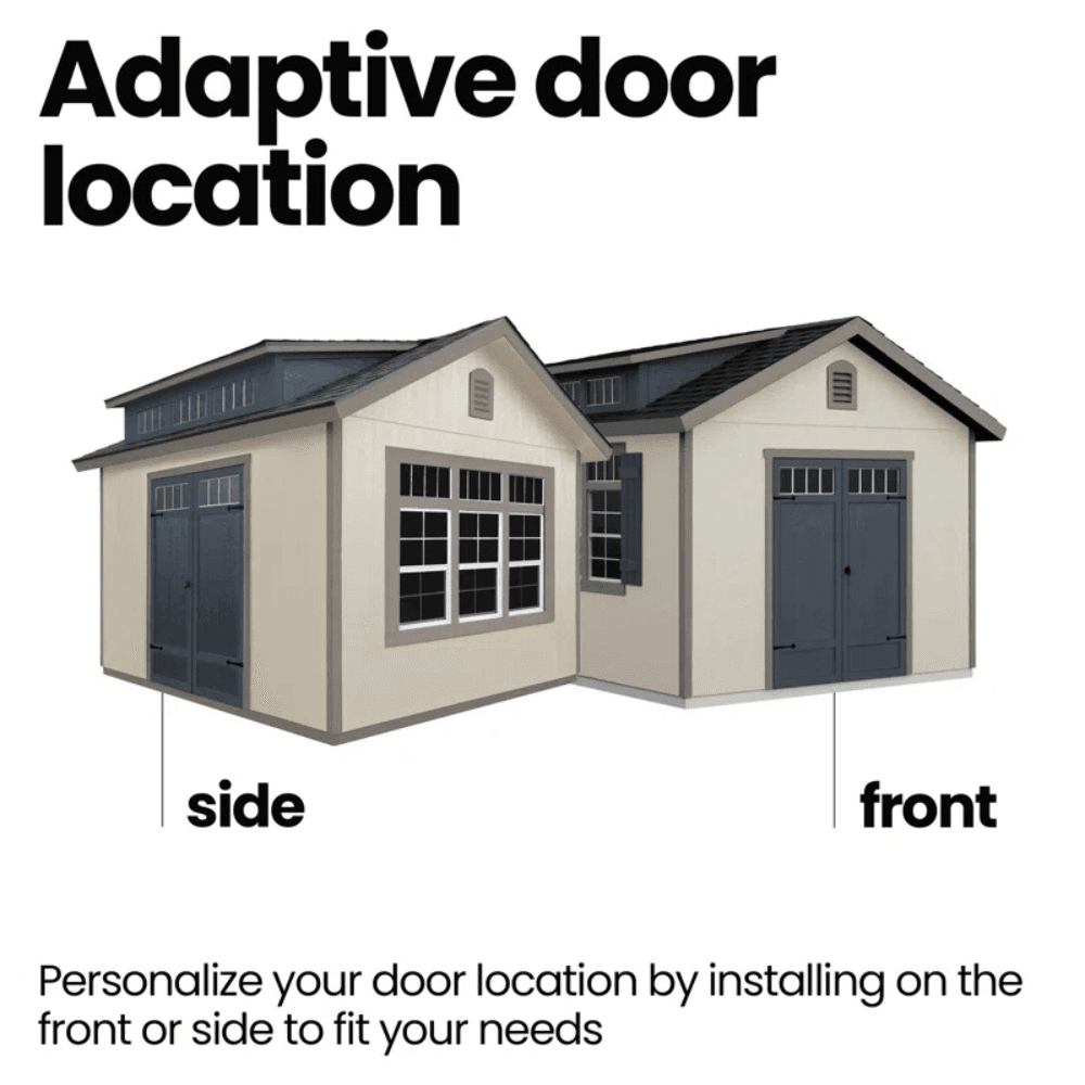 Handy Home Windemere 10×12 Storage Shed - Image 4