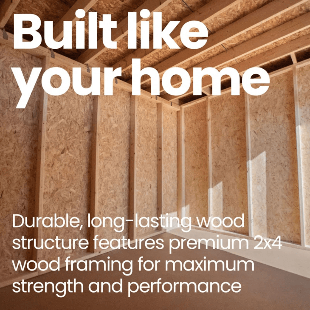Handy Home Windemere 10×12 Storage Shed - Image 7