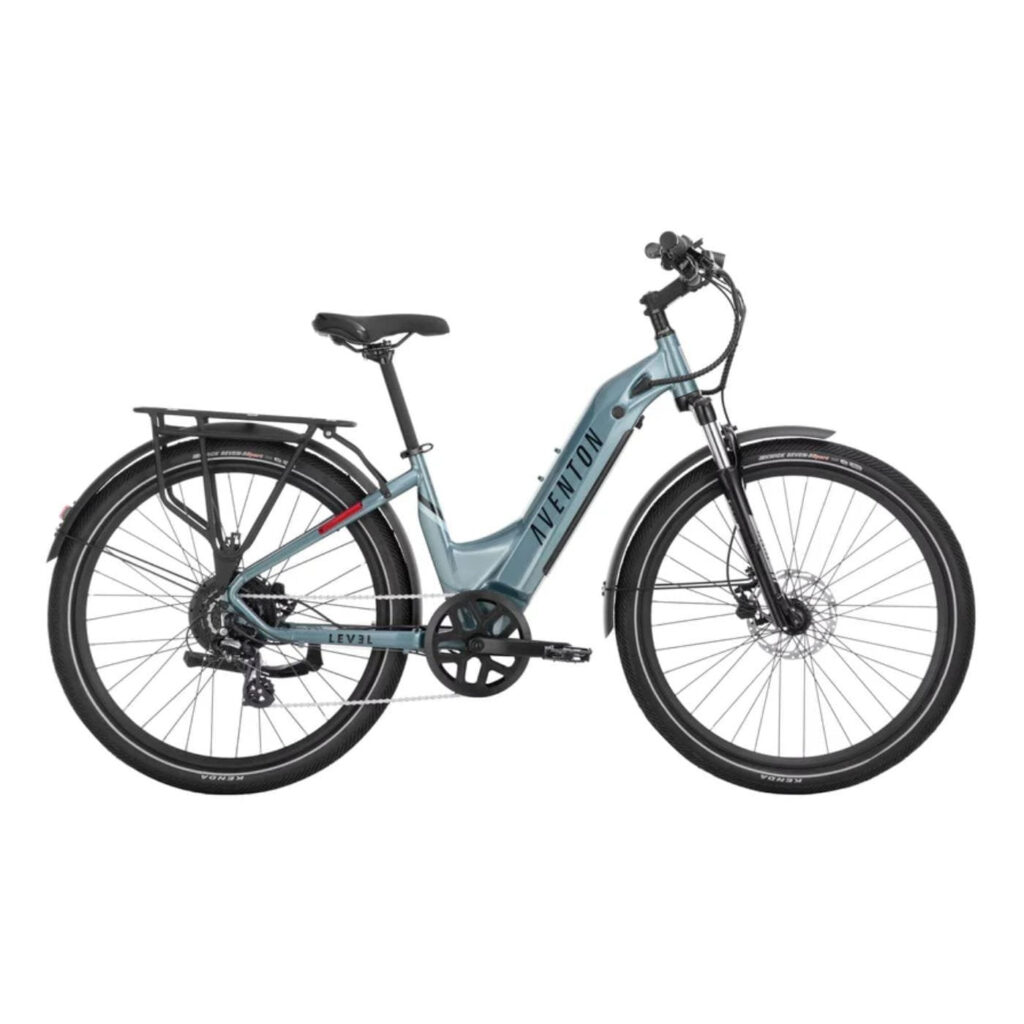 Level.2 Commuter Step-Through EBike W/ up to 60 Miles Max Operating Range and 28 Mph Max Speed – Medium/Large