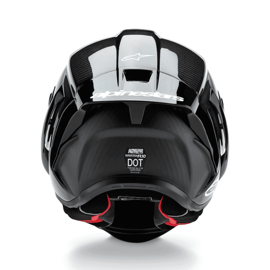 Supertech Element ECE 06 / FIM Full Face Helmet Gloss Black / Carbon / Silver
