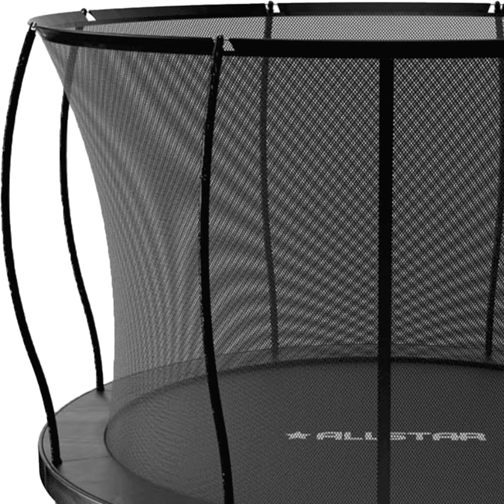 10 Trampoline Outdoor Backyard Play Equipment with Net & Ladder - Image 5