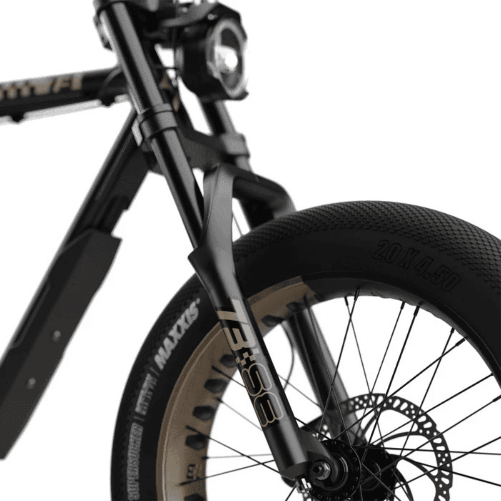 Commuter Electric Bike with Upgraded Front Suspension - Image 7