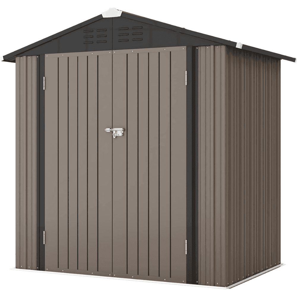 10 ft. W x 12 ft. D Size Upgrade Metal Storage Shed (119 sq. ft.)