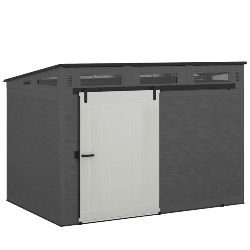 10 ft. x 7 ft. Barn Door Storage Shed