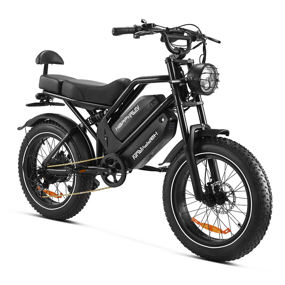 2000W Dual-Battery Cargo Electric Bike