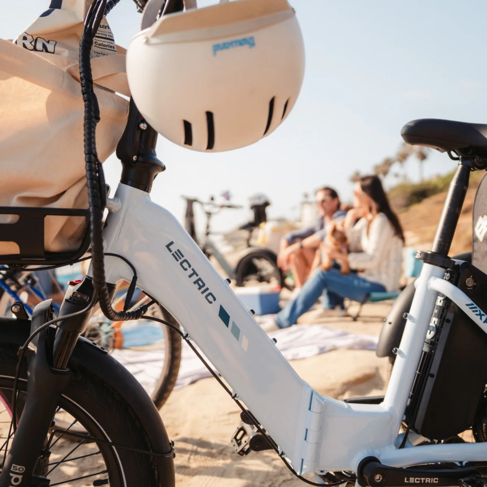 ebikes XP Electric Trike in Stratus White Adult Folding Electric Trike - Image 4