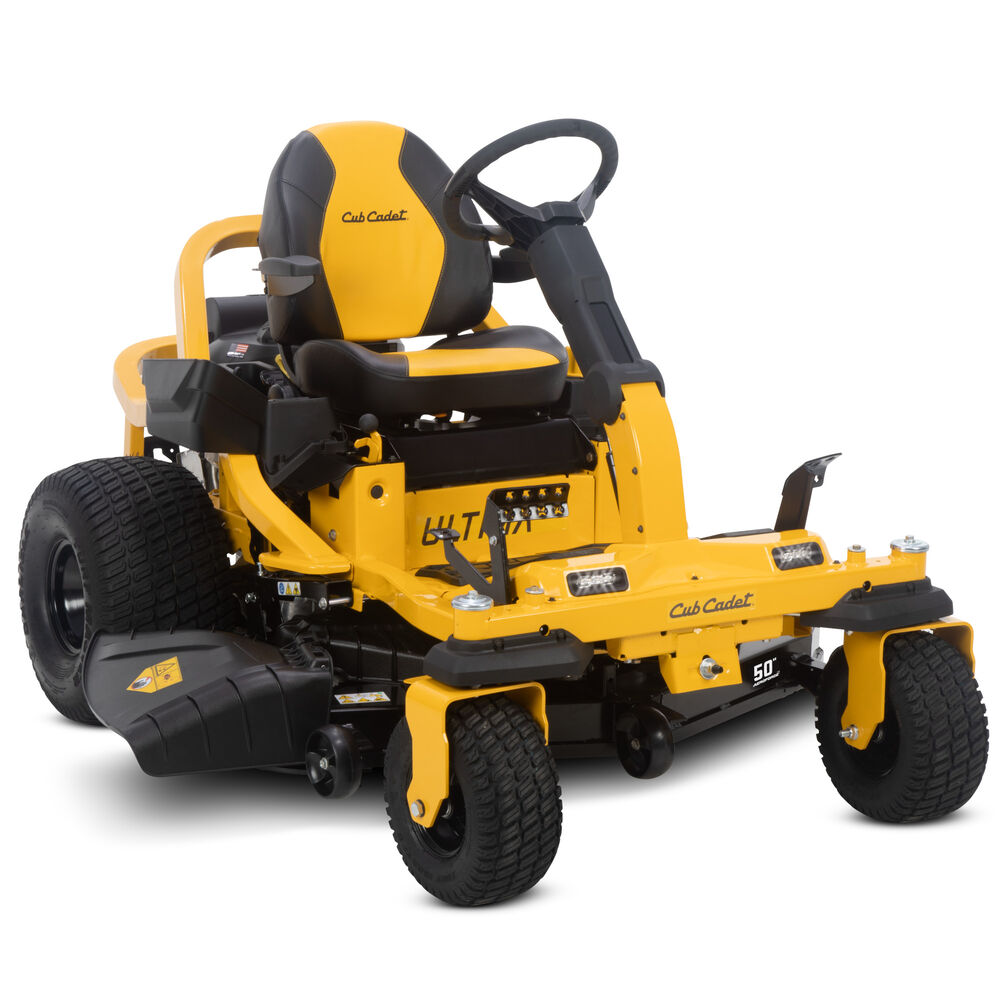 50″ 24 HP Zero-Turn Mower with Four-Wheel Steering