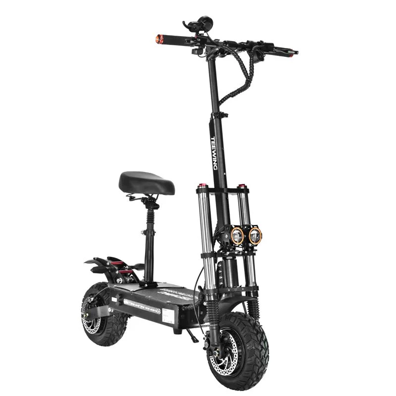 X5 Electric Scooter 6000w Dual Motor Electric Scooter for Adults Fast 55 mph 75 Miles Long Range - Image 3