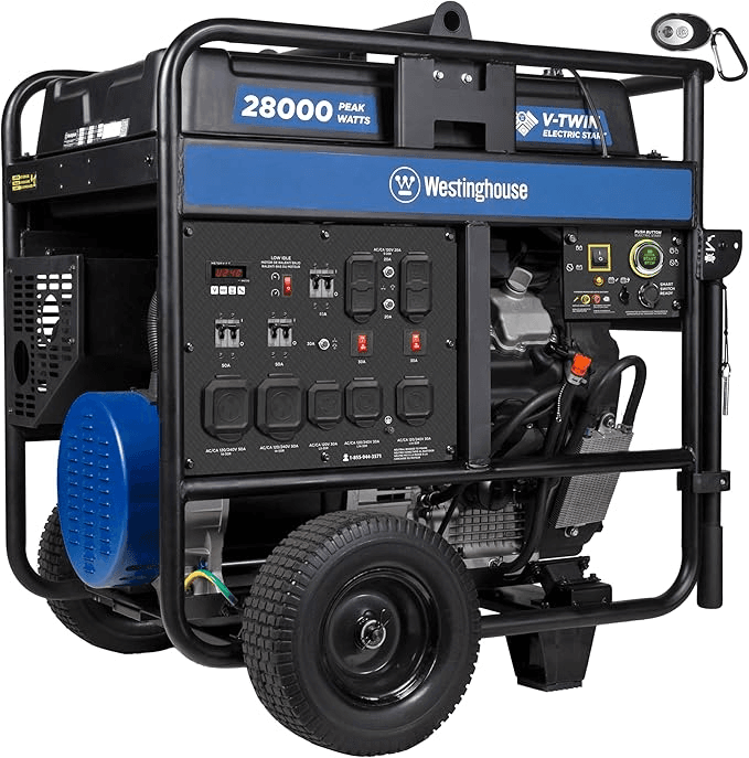 28,000 Peak Watt Home Backup Portable Generator