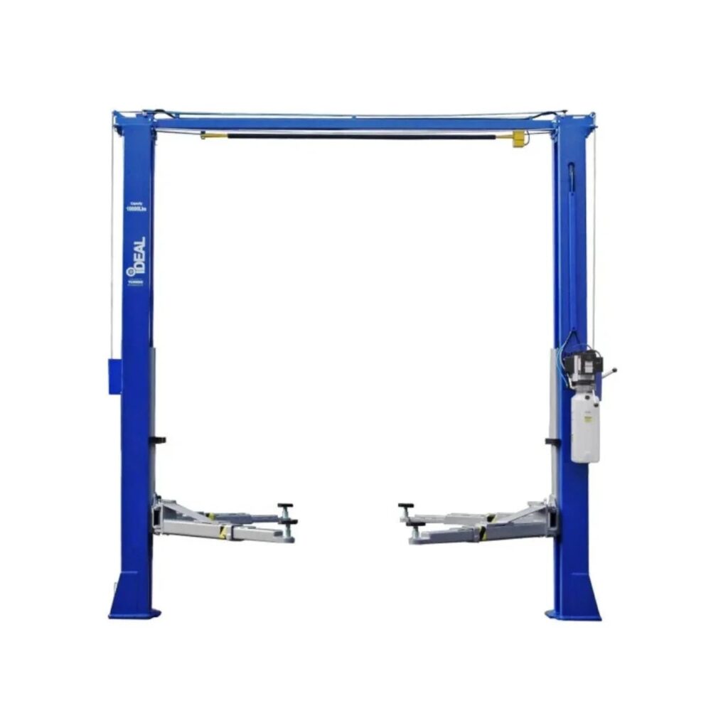 10,000 Lb Two Posts Clear Floor BI-symmetrical Lift – Ali Certified
