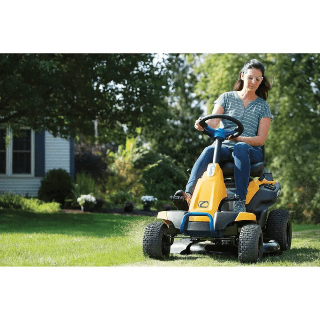 30-Inch 56V Max Lithium-Ion Electric Riding Lawn Mower - Image 7